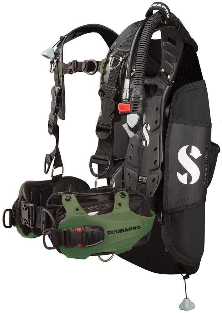 Scubapro Hydros Pro Mens BCD dengan Inflator Seimbang