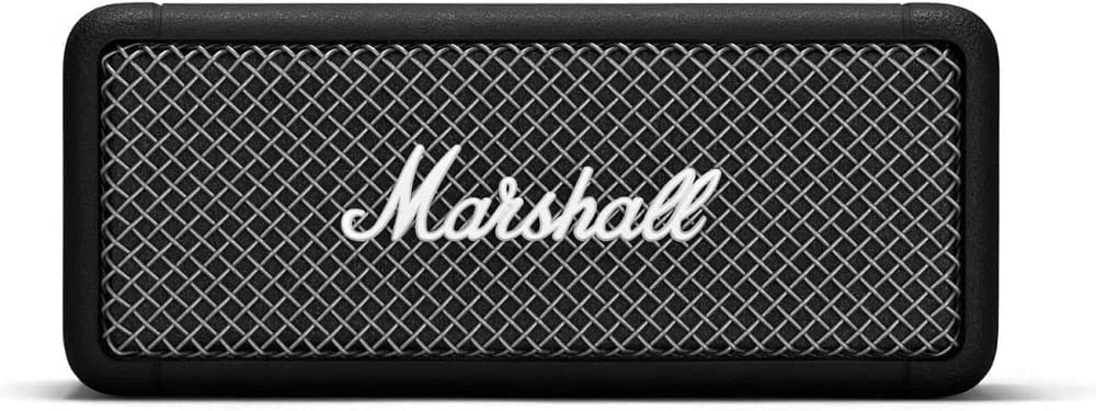 Marshall Speaker Portabel Bluetooth Emberton - Hitam