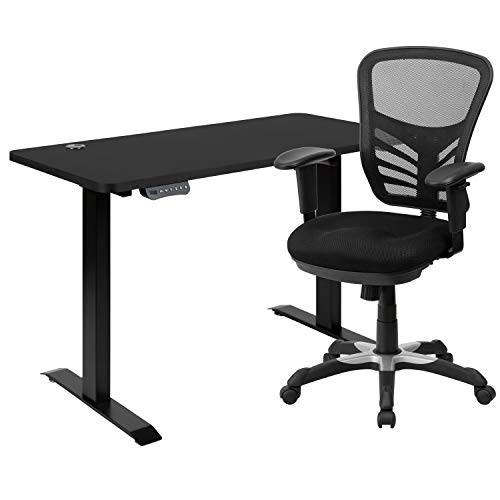 Flash Furniture Kursi Kantor Eksekutif Multifungsi Berb...