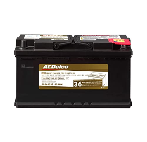 ACDelco Baterai Gold 49AGM Garansi 36 Bulan AGM BCI Gro...