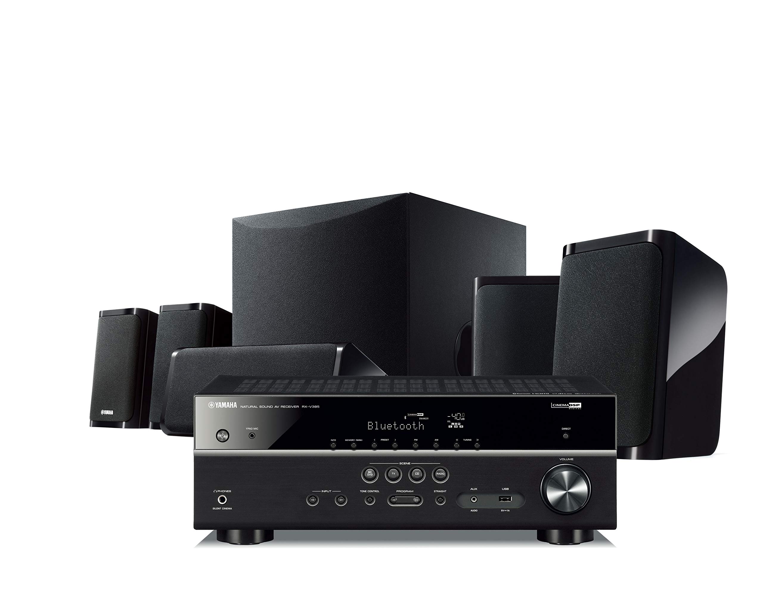 Yamaha Audio Sistem Home Theater 5.1-Channel 4K Ultra H...