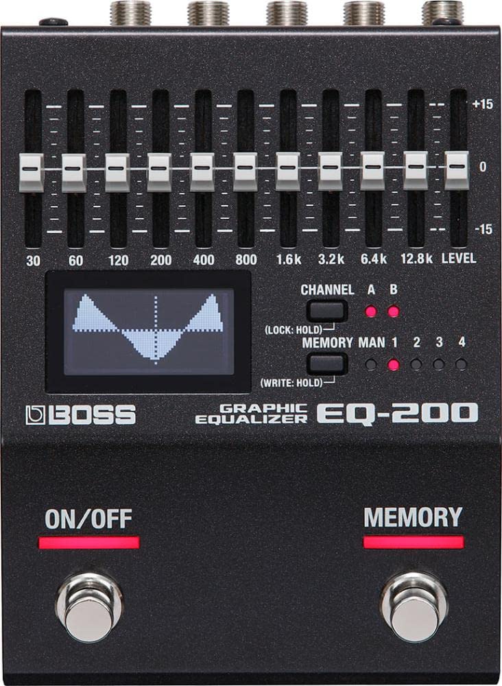 Boss Pedal Equalizer Grafis EQ-200