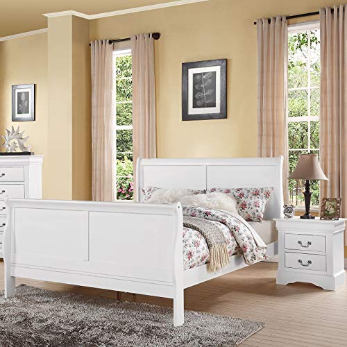 Acme Furniture Tempat Tidur Queen ACME Louis Philippe I...