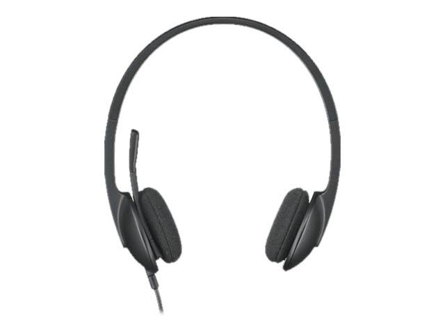 Logitech Headset USB H340 untuk Panggilan Internet dan ...