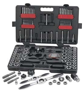 KD Tools GearWrench 82812 114 pc. Set Tap dan Die Ratch...