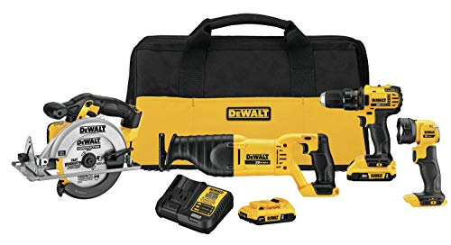 DEWALT Kit Kombo 4 Alat DCK423D2 20V MAX