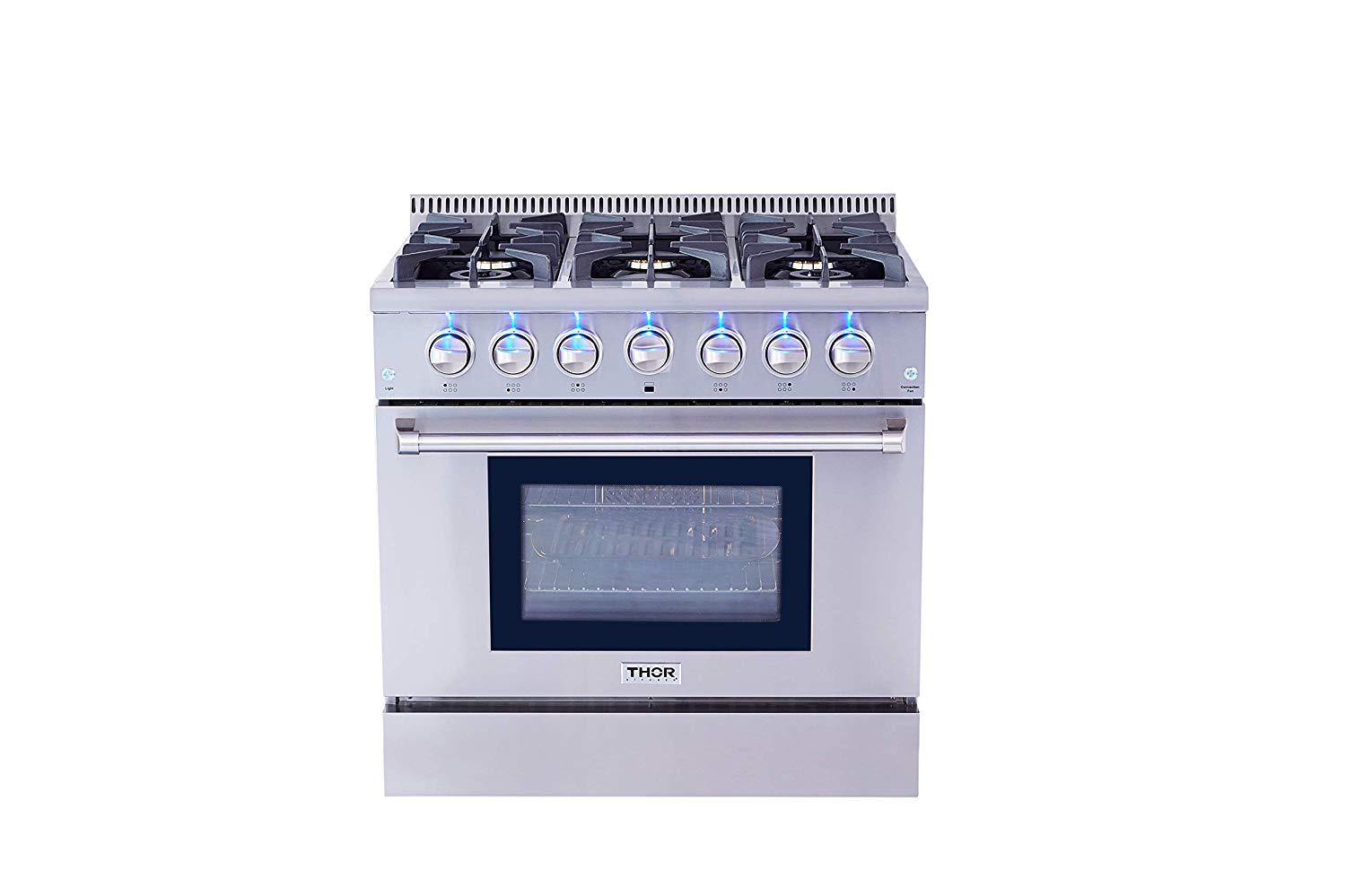 Thor Kitchen Kompor Gas Profesional  HRG3618U 36 inci d...