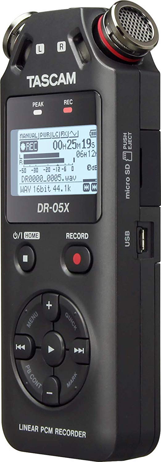 Tascam Perekam Audio Portabel  DR-05X