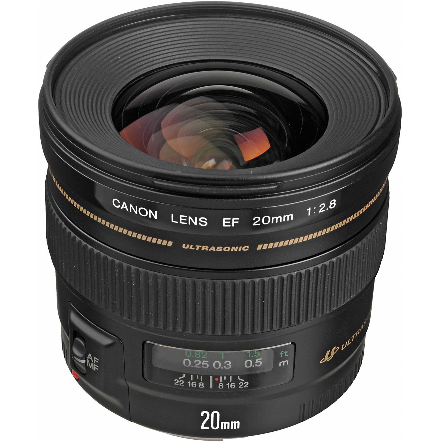 Canon Lensa Prima Sudut Lebar  EF 20mm F/2.8 USM