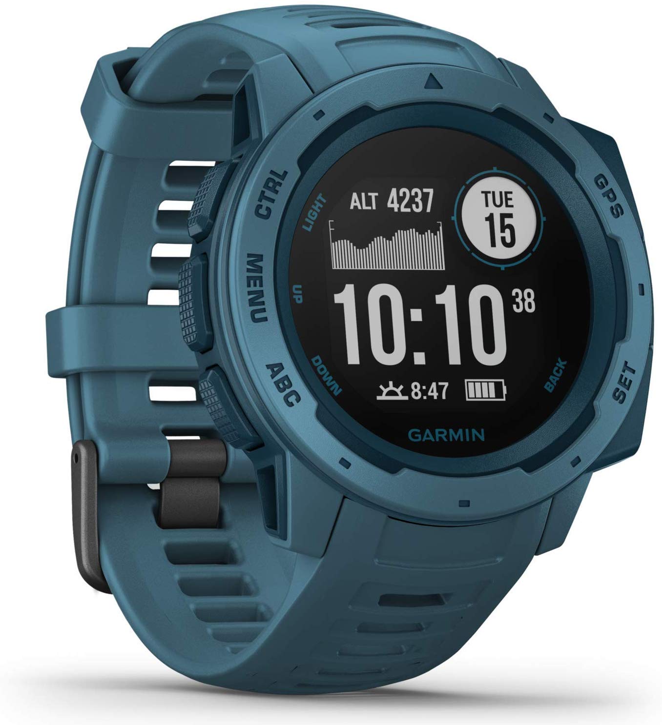 Garmin Instinct - Jam Tangan Pintar dengan Monitor Deny...